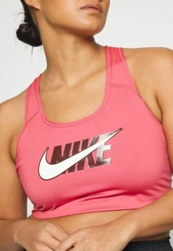 Nike Performance BRA - Medium Support Sports Bra - Archaeo Pink/cedar -Nike Performance store f571516b1aed46bc835dd8877043b605