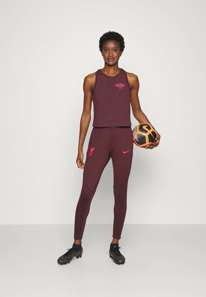Nike Performance LIVERPOOL FC STRIKE PANT - Club Wear - Burgundy Crush/siren Red 2 Nike Performance LIVERPOOL FC STRIKE PANT - Club Wear - Burgundy Crush/siren Red - Image 2