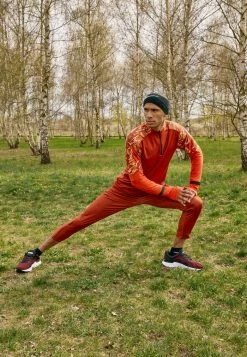 Nike Performance TRAIL - Trousers - Rugged Orange/mantra Orange