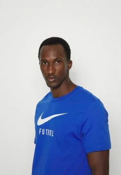 Nike Performance TEE - Print T-shirt - Game Royal/white -Nike Performance store f66e9ff1e2264624a7d143936fb0df95