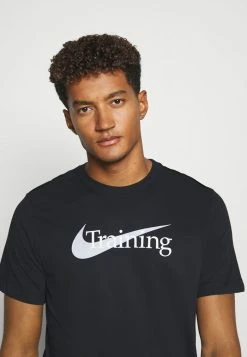 Nike Performance TEE TRAINING - Print T-shirt - Black -Nike Performance store f67445f93e51448893218a92069b1328