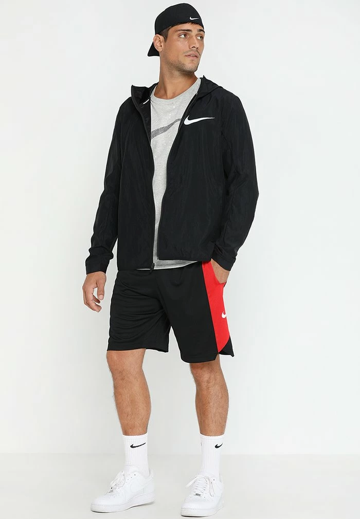 Nike Performance CHICAGO BULLS NBA SHORT - Sports Shorts - Black/university Red/white 2 Nike Performance CHICAGO BULLS NBA SHORT - Sports Shorts - Black/university Red/white - Image 2