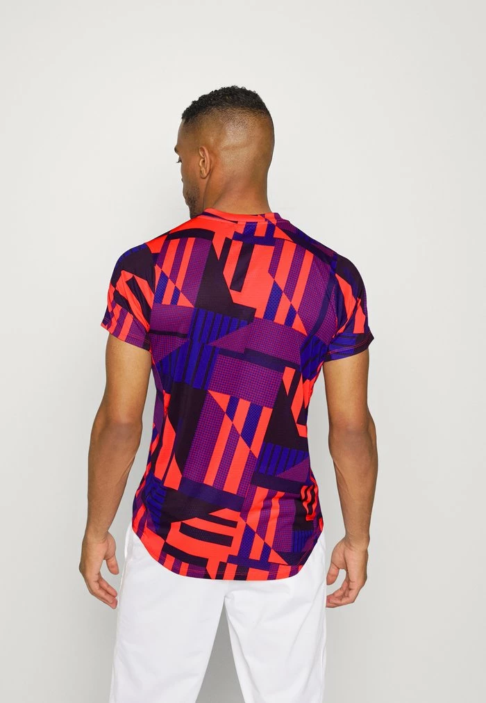 Nike Performance ADVANTAGE - Sports T-shirt - Bright Crimson/white 1 Nike Performance ADVANTAGE - Sports T-shirt - Bright Crimson/white