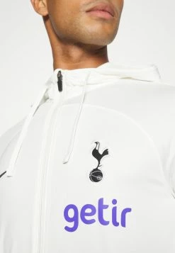 Nike Performance TOTTENHAM HOTSPURS STRIKE HODDED TRACK JACKET - Training Jacket - Sail/black -Nike Performance store f881f5a8f03546cbb1f9b04cb51b10cd
