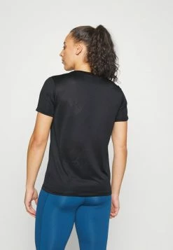 Nike Performance TEE - Sports T-shirt - Black/white -Nike Performance store f8d0ea5915d84cfc9a2ef568b877619e