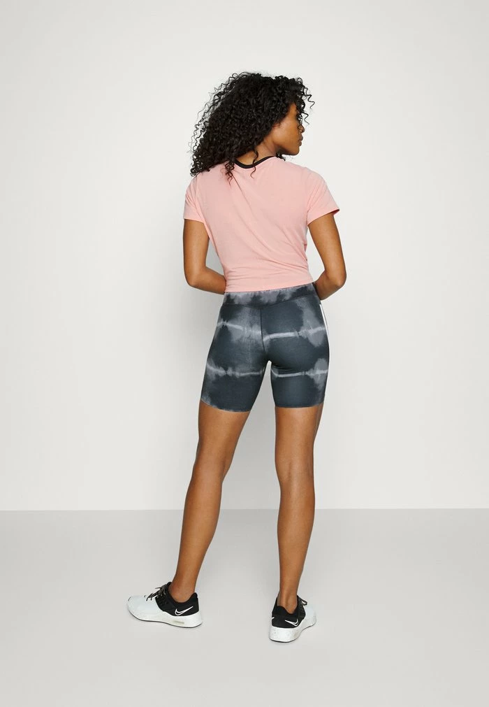 Nike Performance ONE - Leggings - Black/white 3 Nike Performance ONE - Leggings - Black/white - Image 3