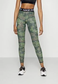 Nike Performance Leggings - Treeline/black/white