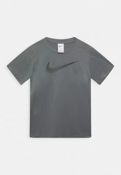 Nike Performance UNISEX - Sports T-shirt - Smoke Grey/(black)