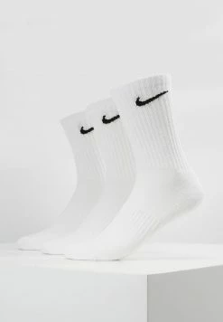 Nike Performance EVERYDAY CUSH CREW 3 PACK - Sports Socks - White/black