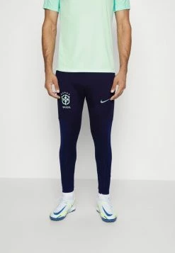 Nike Performance BRASIL CBF STRIKE PANT - National Team Wear - Blackened Blue/cucumber Calm