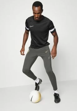 Nike Performance LIVERPOOL FC - Leggings - Anthracite/smoke Grey/chrome Yellow -Nike Performance store fac4e79c5c5a4bbdae0d4f36749da253