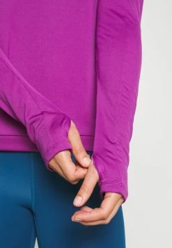 Nike Performance PACER CREW - Sweatshirt - Viotech/silver -Nike Performance store facc2dd1801f4febaf2a8c5836e32d3d