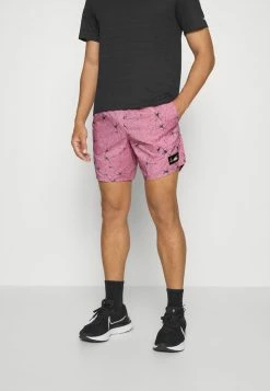 Nike Performance STRIDE DYE - Shorts - Elemental Pink/(yellow Strike)