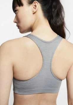 Nike Performance Medium Support Sports Bra - Grey -Nike Performance store fb24c33d03054db1923536861133bc15