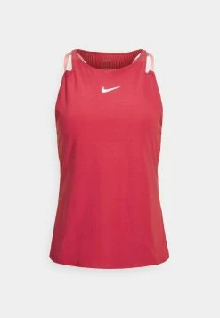 Nike Performance ADVANTAGE TANK - Sports T-shirt - Canyon Rust/bleached Coral/white