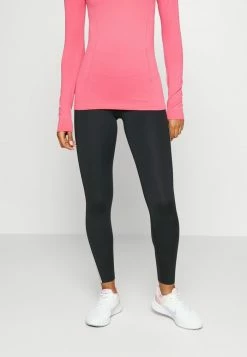 Nike Performance ONE - Leggings - Black/particle Grey/white