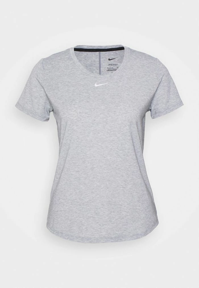 Nike Performance W NK ONE LUXE DF SS STD - Basic T-shirt - Particle Grey 5 Nike Performance W NK ONE LUXE DF SS STD - Basic T-shirt - Particle Grey - Image 5