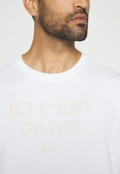 Nike Performance PARIS ST GERMAIN TRAVEL TEE - Club Wear - White -Nike Performance store fc1e23cd4f0044eb80c6f70686757165