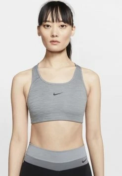 Nike Performance Medium Support Sports Bra - Grey -Nike Performance store fd1eca24847c4c37975bf7e9a438be4a