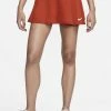 Nike Performance VICTORY FLOUNCY - Sports Skirt - Cinnabar/white