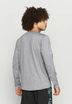 Nike Performance CREW - Long Sleeved Top - Smoke Grey/grey Fog/silver -Nike Performance store fd4cc8d650724064a80ff9a469f2c6c9