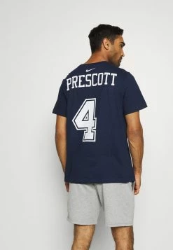 Nike Performance NFL DALLAS COWBOYS PLAYER ESSENTIAL PRESCOTT - Print T-shirt - College Navy -Nike Performance store fd63f2996db74cf9b8614493e492a2b3