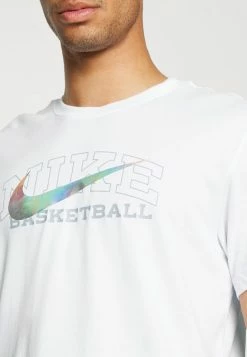 Nike Performance DRY FIT TEE - Sports T-shirt - White -Nike Performance store fd6477b75b9d456489c5f7ccd3a03464