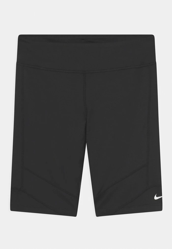 Nike Performance PLUS ONE BIKE - Leggings - Black/white 1 Nike Performance PLUS ONE BIKE - Leggings - Black/white