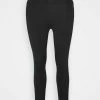 Nike Performance ONE 7/8 - Leggings - Black/white