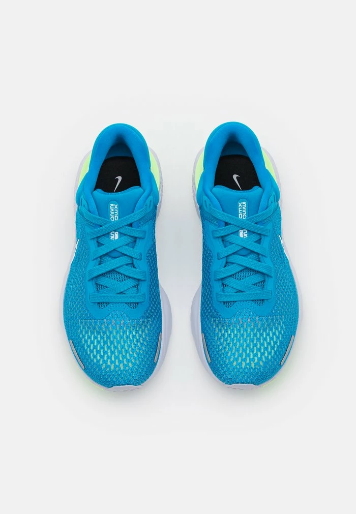 Nike Performance ZOOMX INVINCIBLE RUN - Neutral Running Shoes - Blue Orbit/white/lime Glow/football Grey 4 Nike Performance ZOOMX INVINCIBLE RUN - Neutral Running Shoes - Blue Orbit/white/lime Glow/football Grey - Image 4