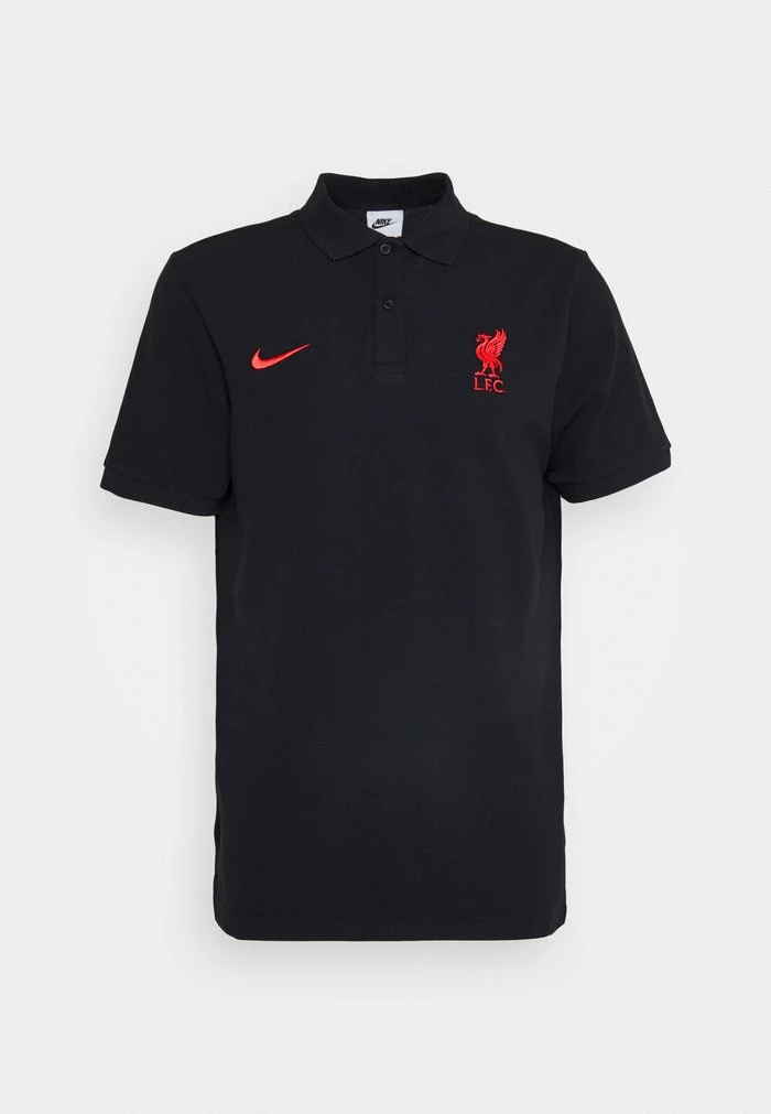 Nike Performance LIVERPOOL FC AWAY - Polo Shirt - Black/siren Red 5 Nike Performance LIVERPOOL FC AWAY - Polo Shirt - Black/siren Red - Image 5