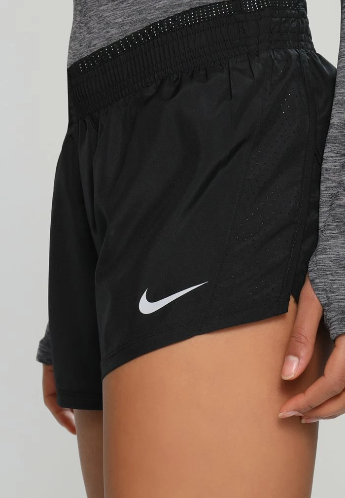 Nike Performance 10K SHORT - Sports Shorts - Black/black/black/wolf Grey 4 Nike Performance 10K SHORT - Sports Shorts - Black/black/black/wolf Grey - Image 4
