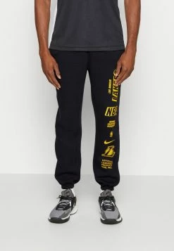 Nike Performance NBA LOS ANGELES LAKERS COURTSIDE PANT - Club Wear - Black