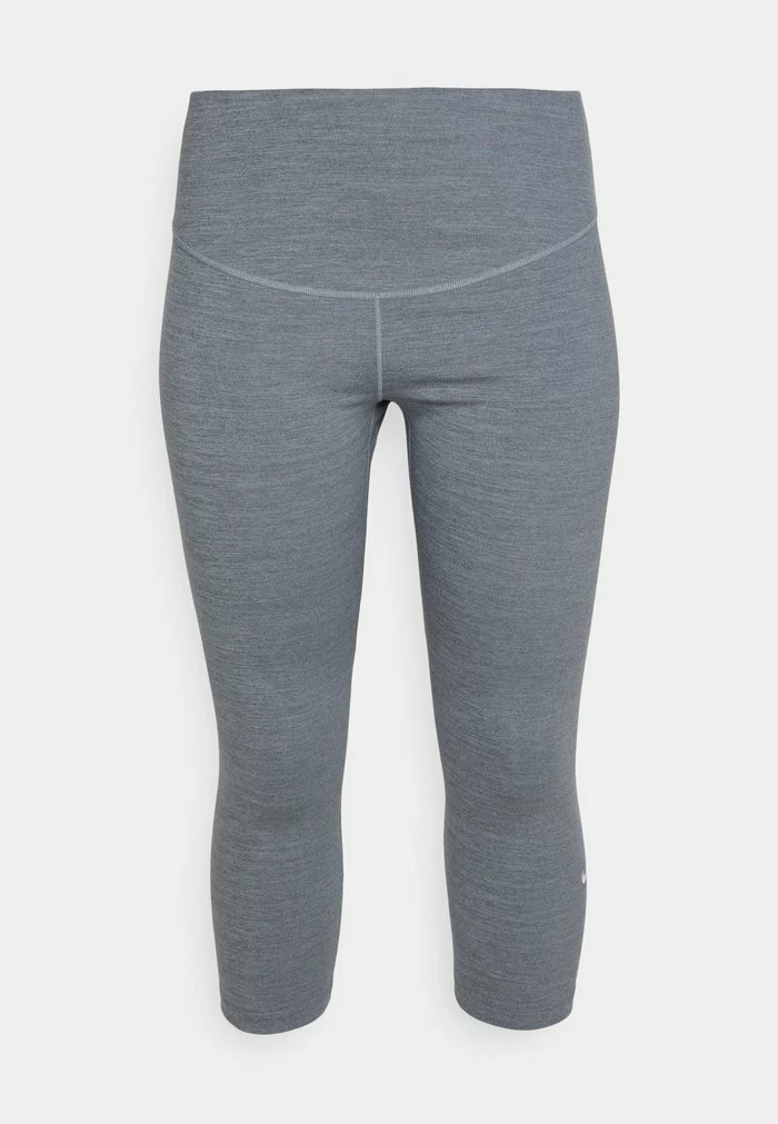 Nike Performance ONE PLUS - Leggings - Iron Grey (white) 1 Nike Performance ONE PLUS - Leggings - Iron Grey (white)