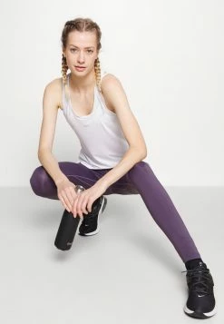 Nike Performance ONE LUXE - Top - White/silver -Nike Performance store ff63f512a1864bbab3326a604ebae13a