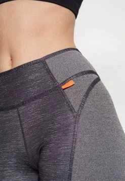 Nike Performance ONE LUXE - Leggings - Black/heather -Nike Performance store ffa8a23b6fae4c67844bf8fe6240a3f8